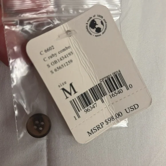 Free People Top Blouse I Got You Crop Floral Printed V Neck Smocked Size M - Picture 10 of 10